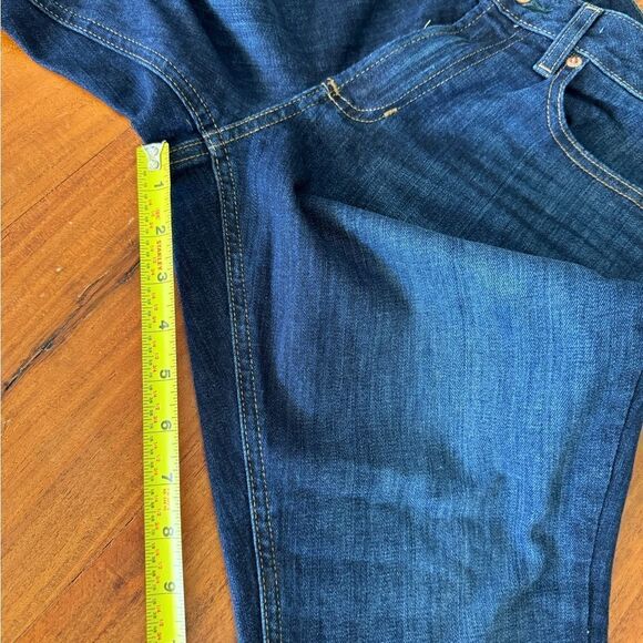 LL BEAN Women's BeanFlex Jeans, Mid-Rise Straight-Leg sz 8P - Picture 8 of 9